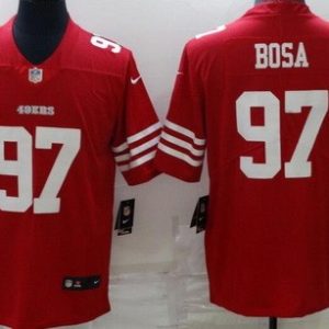 San Francisco 49ers #97 Nick Bosa Limited Red 2022 Vapor Jersey