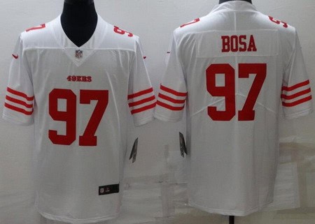 San Francisco 49ers #97 Nick Bosa Limited White 2022 Vapor Jersey