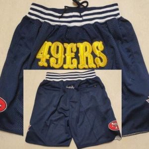San Francisco 49ers Navy Just Don Shorts