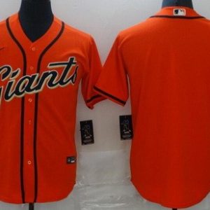 San Francisco Giants Blank Orange Cool Base Jersey