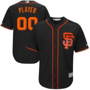 San Francisco Giants Customized Black 2017 Cool Base Jersey