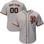 San Francisco Giants Customized Gray 2 Cool Base Jersey