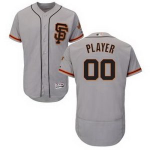 San Francisco Giants Customized Gray 2 FlexBase Jersey