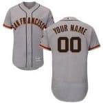 San Francisco Giants Customized Gray FlexBase Jersey