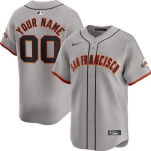 San Francisco Giants Customized Gray Limited Jersey