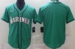 Seattle Mariners Blank Green Cool Base Jersey