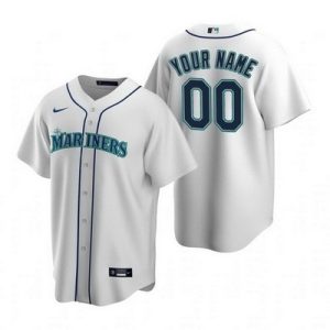 Seattle Mariners Customized White 2020 Cool Base Jersey