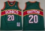 Seattle Sonics #20 Gary Payton Green 1995 Hollywood Classic Swingman Jersey
