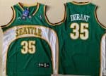 Seattle Sonics #35 Kevin Durant Green Throwback Swingman Jersey
