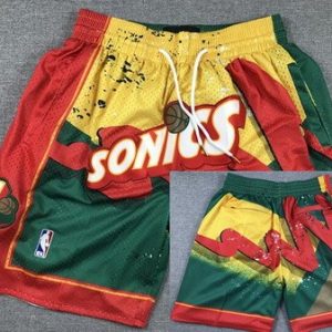 Seattle Sonics Green 2023 Just Don Shorts