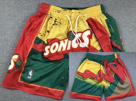 Seattle Sonics Green 2023 Just Don Shorts