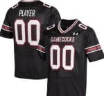South Carolina Gamecock Customized Black College Football Jersey