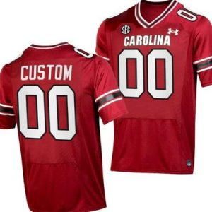 South Carolina Gamecock Customized Red College Football Jersey