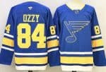 St Louis Blues #84 Ozzy Osbourne Light Blue Authentic Jersey
