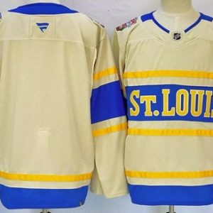 St Louis Blues Cream 2025 Winter Classic Authentic Jersey