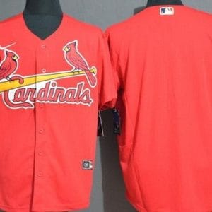 St Louis Cardinals Blank Red Cool Base Jersey