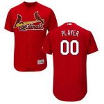 St Louis Cardinals Customized Red FlexBase Jersey
