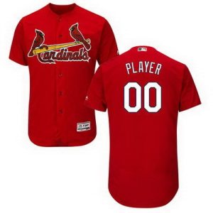 St Louis Cardinals Customized Red FlexBase Jersey