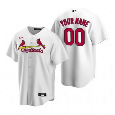 St Louis Cardinals Customized White 2020 Cool Base Jersey