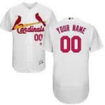 St Louis Cardinals Customized White FlexBase Jersey