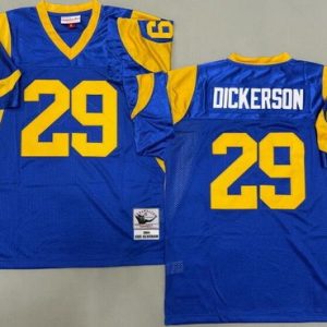 St Louis Rams #29 Eric Dickerson Blue 1984 Throwback Jersey