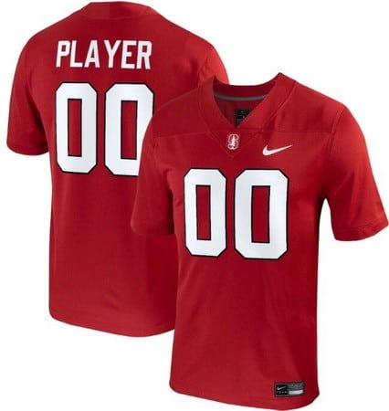 Stanford Cardinal Customized Limited Red College Football Jersey