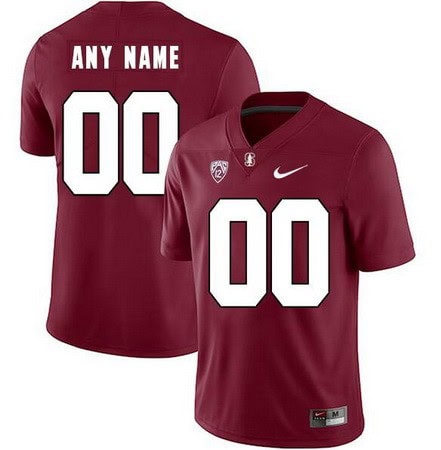 Stanford Cardinals Customized Red Rush Color 2019 College Football Jersey
