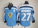 Suomi #27 Teppo Numminen Light Blue Jersey