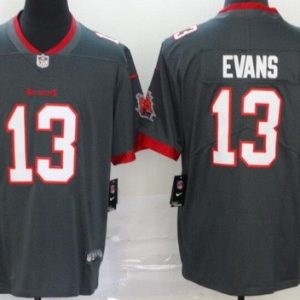 Tampa Bay Buccaneers #13 Mike Evans Limited Pewter Vapor Untouchable Jersey