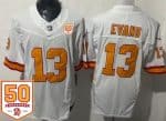 Tampa Bay Buccaneers #13 Mike Evans Limited White Throwback 50th Seasons FUSE Vapor Jersey