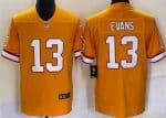 Tampa Bay Buccaneers #13 Mike Evans Limited Yellow Throwback Vapor Jersey