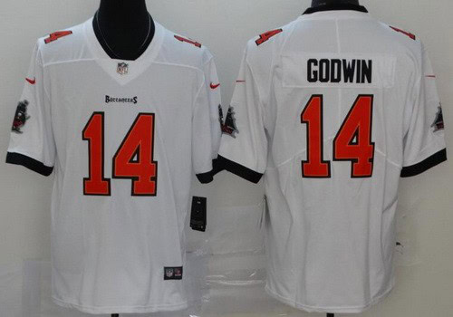 Tampa Bay Buccaneers #14 Chris Godwin Limited White Vapor Untouchable Jersey