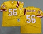 Tampa Bay Buccaneers #56 Hardy Nickerson Yellow 1993 Throwback Jersey