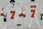 Tampa Bay Buccaneers #7 Bucky Irving Limited White Throwback Vapor Jersey