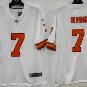 Tampa Bay Buccaneers #7 Bucky Irving Limited White Throwback Vapor Jersey