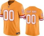 Tampa Bay Buccaneers Customized Limited Yellow Throwback FUSE Vapor Jersey