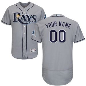 Tampa Bay Rays CustomizedGray FlexBase Jersey