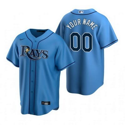 Tampa Bay Rays CustomizedLight Blue 2020 Cool Base Jersey