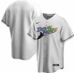 Tampa Bay Rays CustomizedWhite Alternate Cool Base Jersey