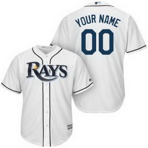 Tampa Bay Rays CustomizedWhite Cool Base Jersey