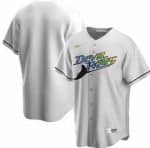 Tampa Bay Rays CustomizedWhite Cooperstown Collection Cool Base Jersey