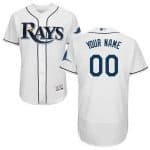 Tampa Bay Rays CustomizedWhite FlexBase Jersey