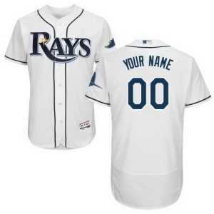 Tampa Bay Rays CustomizedWhite FlexBase Jersey