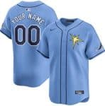 Tampa Bay Rays Customized Light Blue Limited Jersey