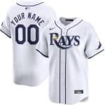 Tampa Bay Rays Customized White Limited Jersey