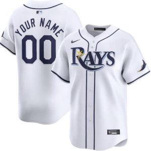 Tampa Bay Rays Customized White Limited Jersey