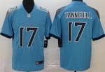 Tennessee Titans #17 Ryan Tannehill Limited Light Blue Vapor Untouchable Jersey