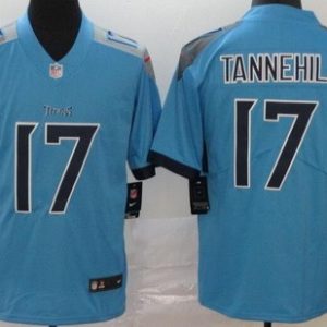 Tennessee Titans #17 Ryan Tannehill Limited Light Blue Vapor Untouchable Jersey