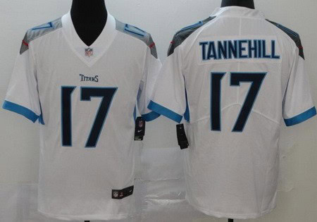 Tennessee Titans #17 Ryan Tannehill Limited White Vapor Untouchable Jersey