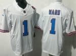 Tennessee Titans #1 Cameron Ward Limited White Throwback FUSE Vapor Jersey